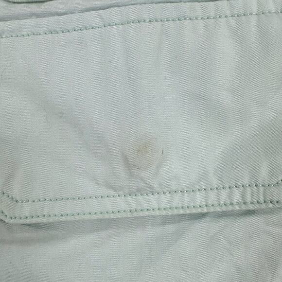 Agolde Ginerva Cargo Parachute Pant in Mochi-Mint Green Size Small Drawstring - Picture 6 of 16